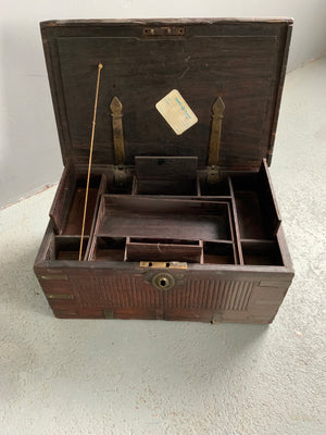 Batavian Indo-Dutch seaman's small chest (48 x 30 x 21cm)