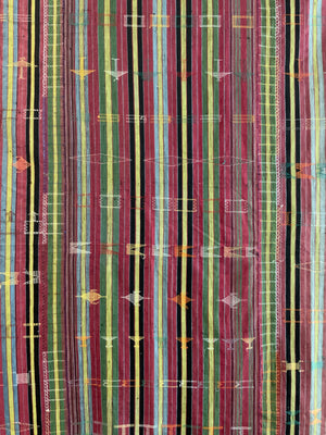 Nigeian Nupe striped cover (216 x 172cm)