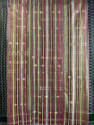 Nigeian Nupe striped cover (216 x 172cm)