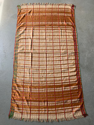 Turkish antique Hammam Pestemal towel (203 x 111cm)