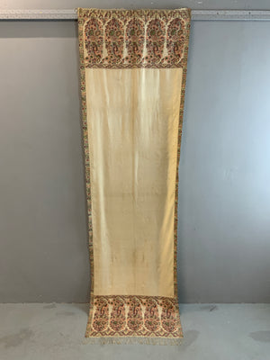 Norwich antique stole of Kashmir design (262 x 77cm)