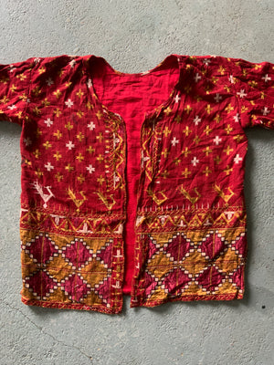 Indian Phulkari bolaro jacket