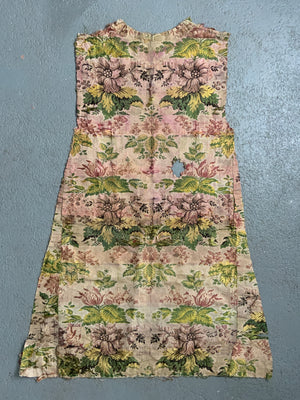 Five pieces of ecclesiastic French silk brocade *AF