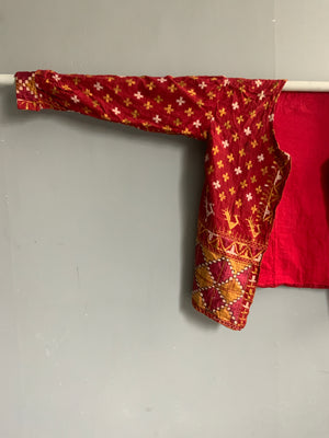 Indian Phulkari bolaro jacket