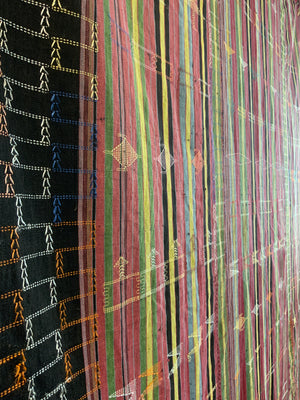 Nigeian Nupe striped cover (216 x 172cm)