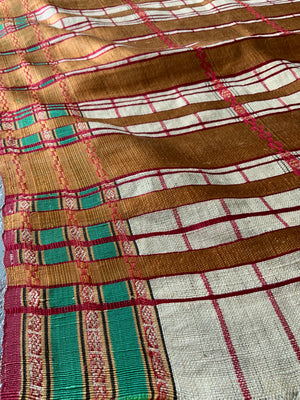 Turkish antique Hammam Pestemal towel (203 x 111cm)