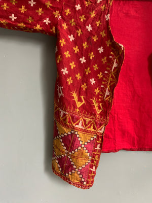 Indian Phulkari bolaro jacket