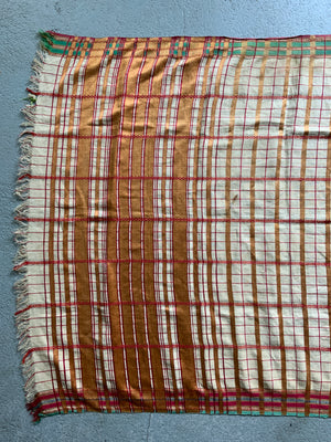 Turkish antique Hammam Pestemal towel (203 x 111cm)