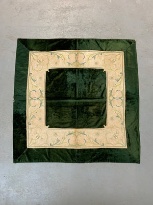 William Morris & Co. embroidery table cover (113 x 113cm)