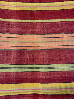 Turkish plainweave striped runner (296 x 54cm)