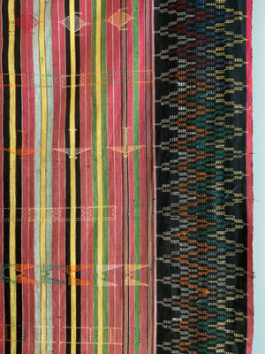 Nigeian Nupe striped cover (216 x 172cm)