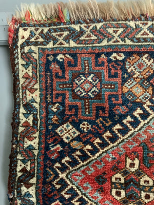 Gashgai Khamseh khorjian bagface (60 x 65cm)