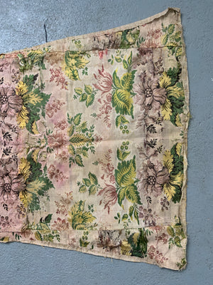 Five pieces of ecclesiastic French silk brocade *AF