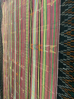 Nigeian Nupe striped cover (216 x 172cm)