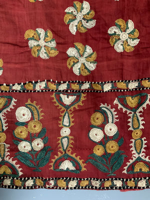 Indo-Pak Sindh antique shawl (202 x 129cm)