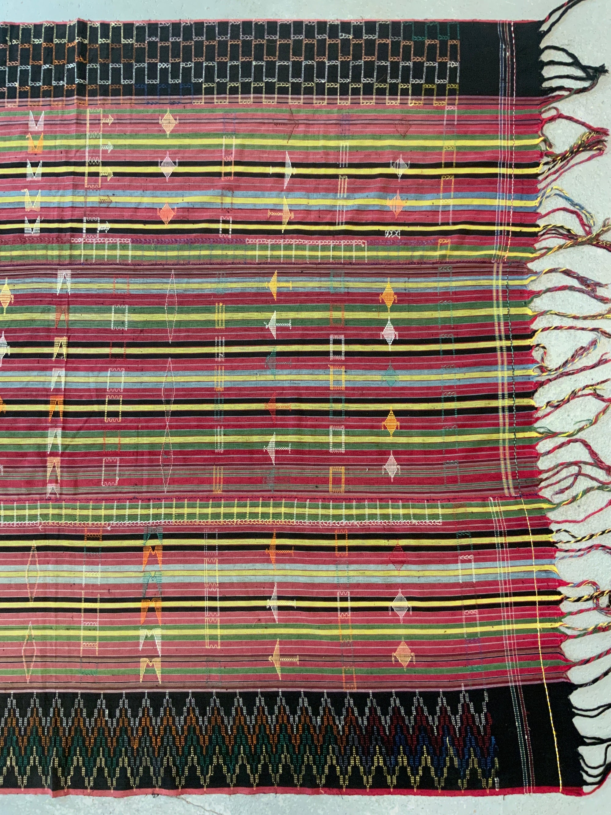 Nigeian Nupe striped cover (216 x 172cm)