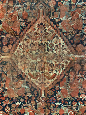 Fars region Khamseh rug (269 x 143cm) *AF