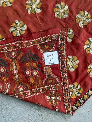 Indo-Pak Sindh antique shawl (202 x 129cm)