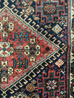 Gashgai Khamseh khorjian bagface (60 x 65cm)