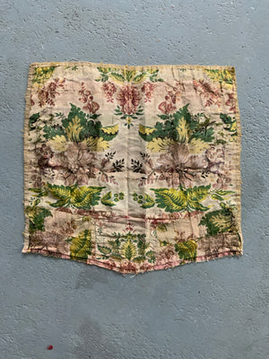 Five pieces of ecclesiastic French silk brocade *AF