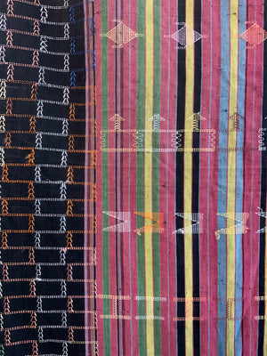 Nigeian Nupe striped cover (216 x 172cm)