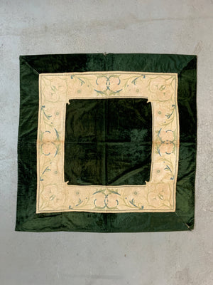 William Morris & Co. embroidery table cover (113 x 113cm)