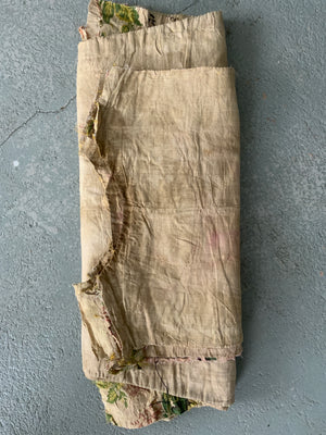 Five pieces of ecclesiastic French silk brocade *AF