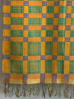 Indo-Pak Sindhi vintage Khes double-weave (215 x 127cm)