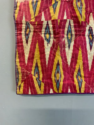 Uzbek antique fragmented ikat (110 x 39cm) *AF