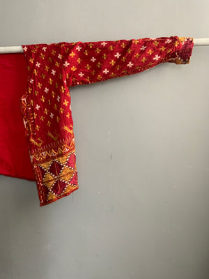 Indian Phulkari bolaro jacket
