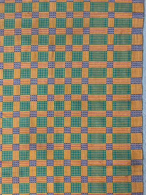 Indo-Pak Sindhi vintage Khes double-weave (215 x 127cm)