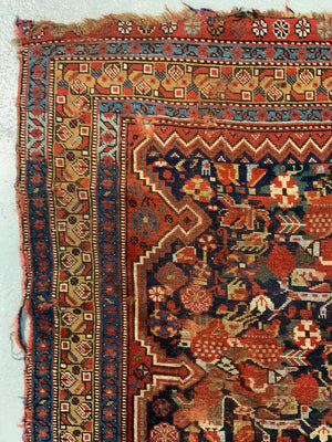 Fars region Khamseh rug (269 x 143cm) *AF