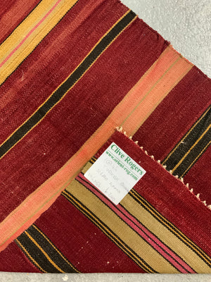 Turkish plainweave striped runner (296 x 54cm)