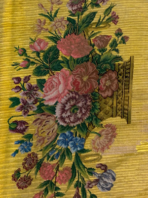 French antique silk furniture sofa suite coverings [4]