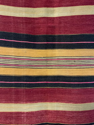 Turkish plainweave striped runner (296 x 54cm)