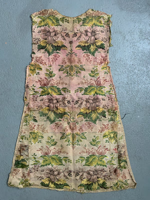 Five pieces of ecclesiastic French silk brocade *AF