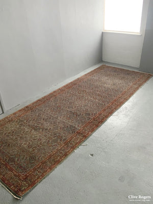 Indian antique 'Peristan' carpet (380 x 145cm)