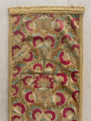 Greek antique Epirus embroidery fragment (112 x 33cm)