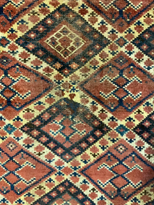 Beshir / Ersari antique ensi (215 x 177cm)