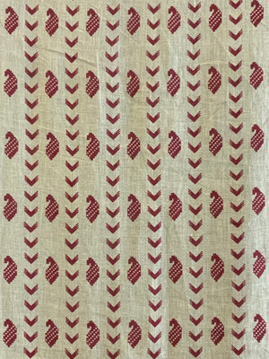 Indian lightweight vintage printed summer shawl (221  x 109cm)