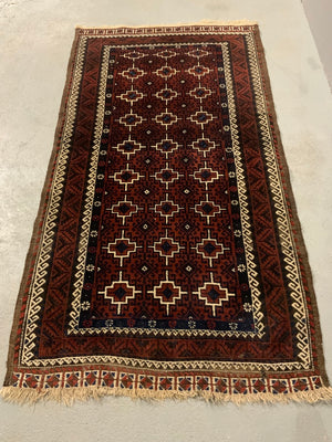 Balouch antique Khorasan rug (196 x 108cm)