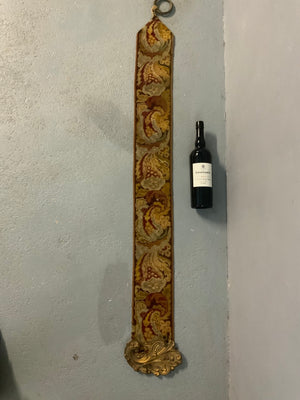 French antique curtain tie back (140 x 25cm)