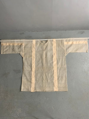 Ottoman antique silk gauze chemise slip (118cm)