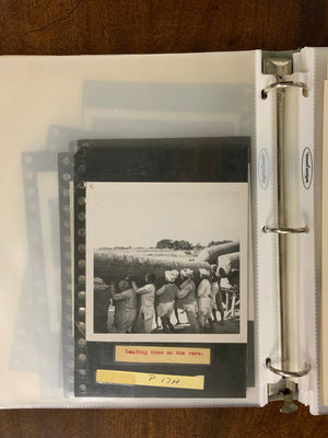 Photographic collection of North Indian rug making in 1940s