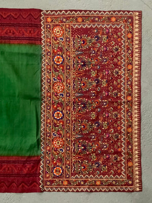 Sumatra mixed technique vintage Lawon (193 x 85cm)