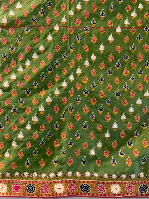  Indo-Pak antique Sindh silk embroidery  (74 x 172cm)