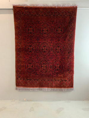 Faryab Province NW Afghan fine Andkhoy rug (199 x 152cm)