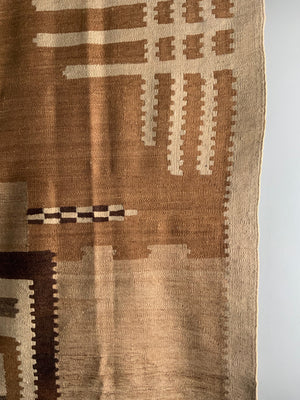 Egyptian Alexandria Art Deco kilim (297 x 201cm)