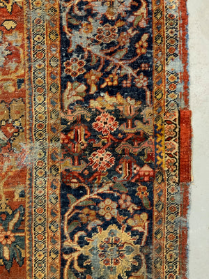 Sultanabad Mahal vintage carpet (362 x 308cm)