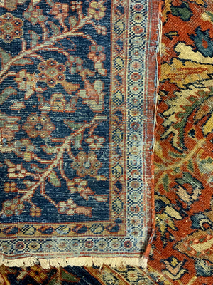 Sultanabad Mahal vintage carpet (362 x 308cm)